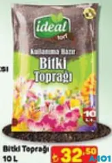 BİTKİ TOPRAĞI 10 L BİTKİ TOPRAĞI 10 L